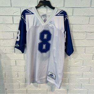 Vintage 90s Troy Aikman Jersey Large Dallas Cowboys Apex One NFL Football